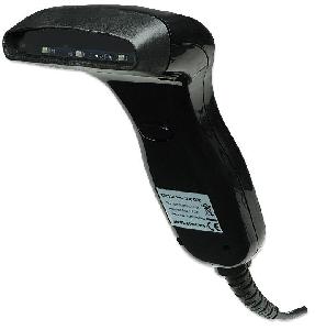 Manhattan Contact CCD Handheld Barcode Scanner - USB - 80mm Scan Width - Cable 152cm - Max Ambient Light: 3,000 lux (sunlight) - Black - Three Year Warranty - Box - Handheld bar code reader - 1D - CCD - Codabar,Code 11,Code 128,Code 39,Code 93,Industrial 